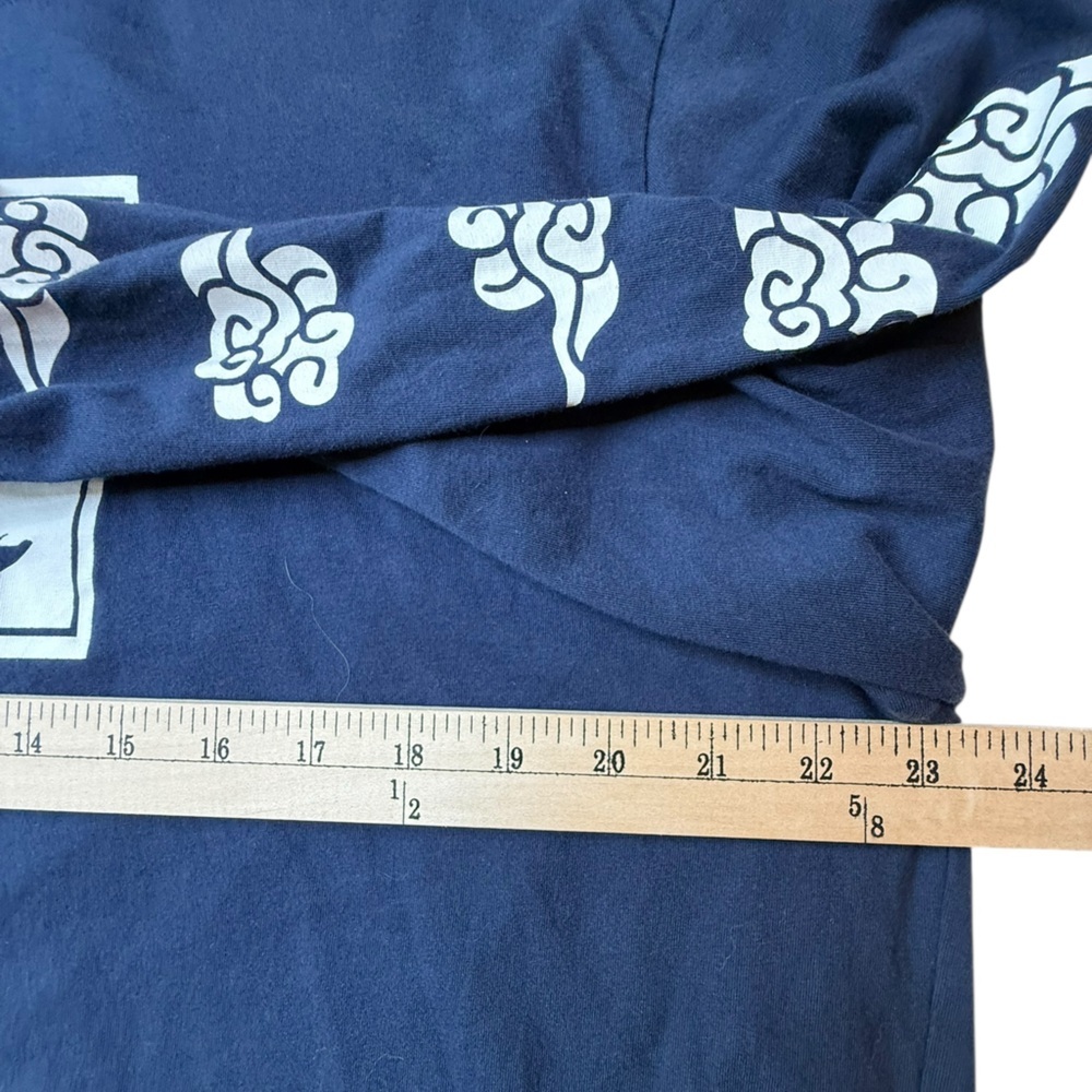 Air Jordan Tokyo Japan Navy Blue Olympics Long Sleeve Tee Shirt Size XXL RARE - Picture 10 of 11